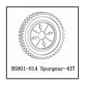 BS801-014:  Ground Pounder Mod1 43T Spur Gear