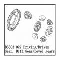 BS803-027: Ground Pounder Hardened Steel Ring & Pinion Set